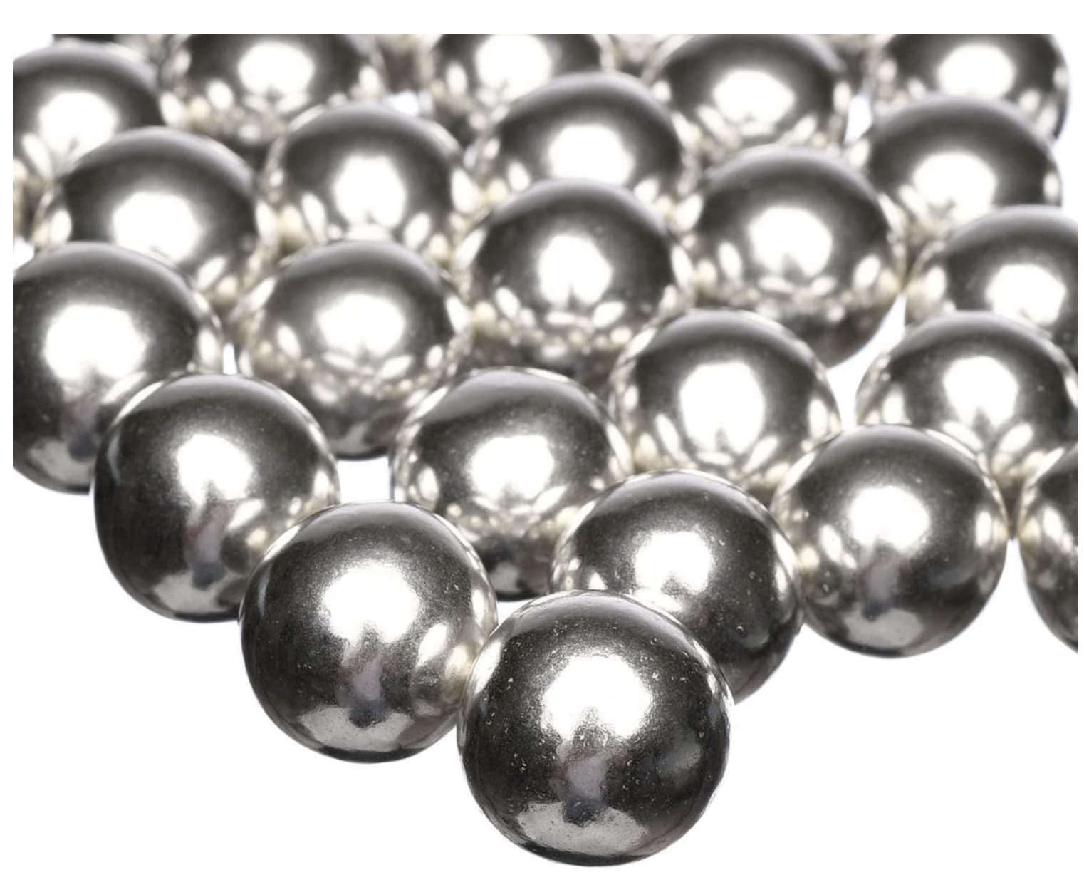 Dekorativna mješavina Happy Sprinkles - Silver Choco Crunch XXL 130g - Slika 2