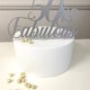 Cake topper 50  Fabulous - različite boje