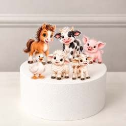 Cake topper print na pleksiglasu sa dinosaurima (Kopija)