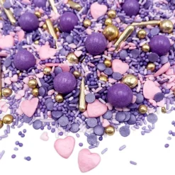 Dekorativna mješavina Happy Sprinkles VEGAN - Very Blueberry 90g (Kopija)